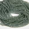 This listing is for the 1 strand of AAA Quality Green Color Quartz Micro Faceted Roundell in size of 3 -3.5 mm approx.,,Length: 14 inch
